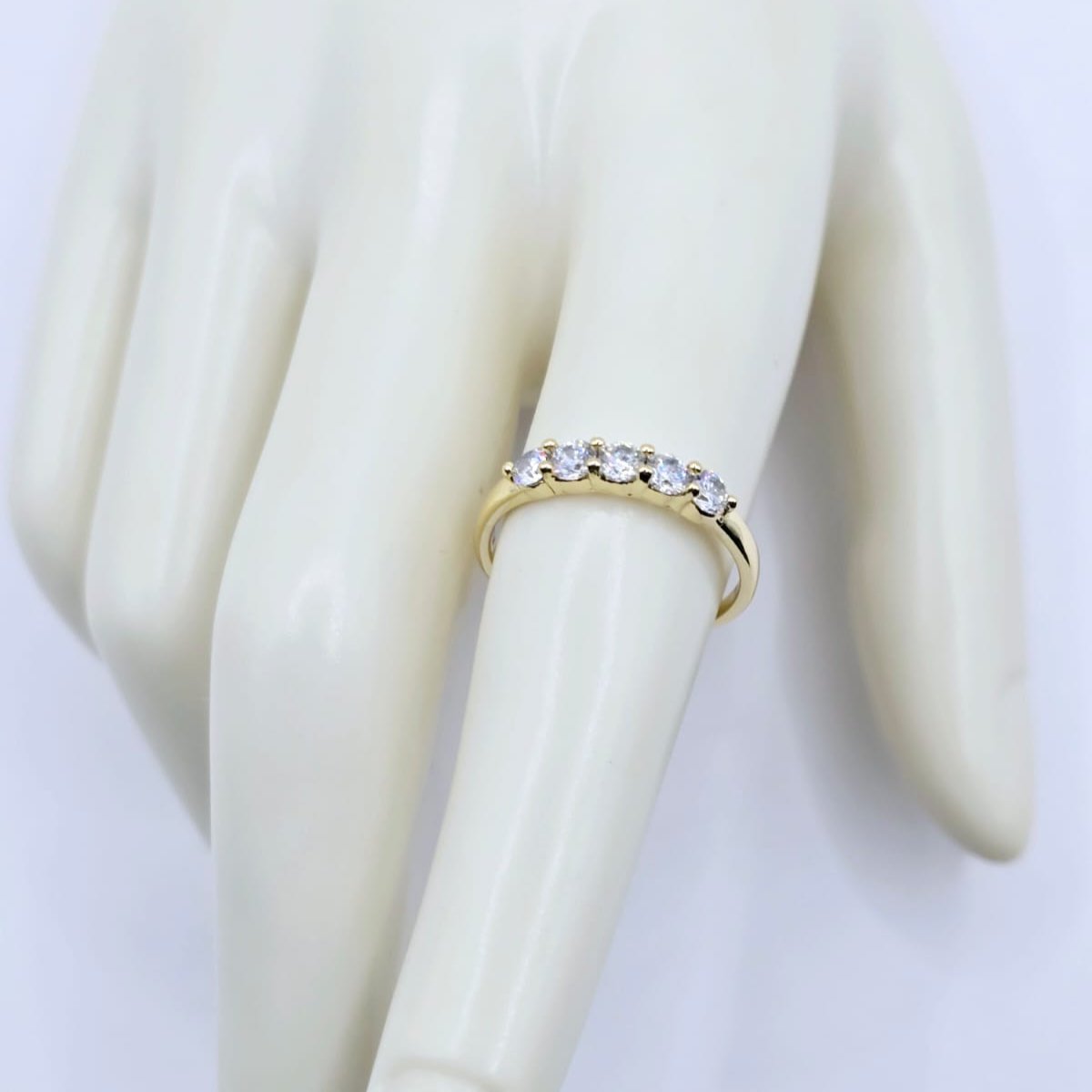 Anillo 5 Brillantes xp Size 7