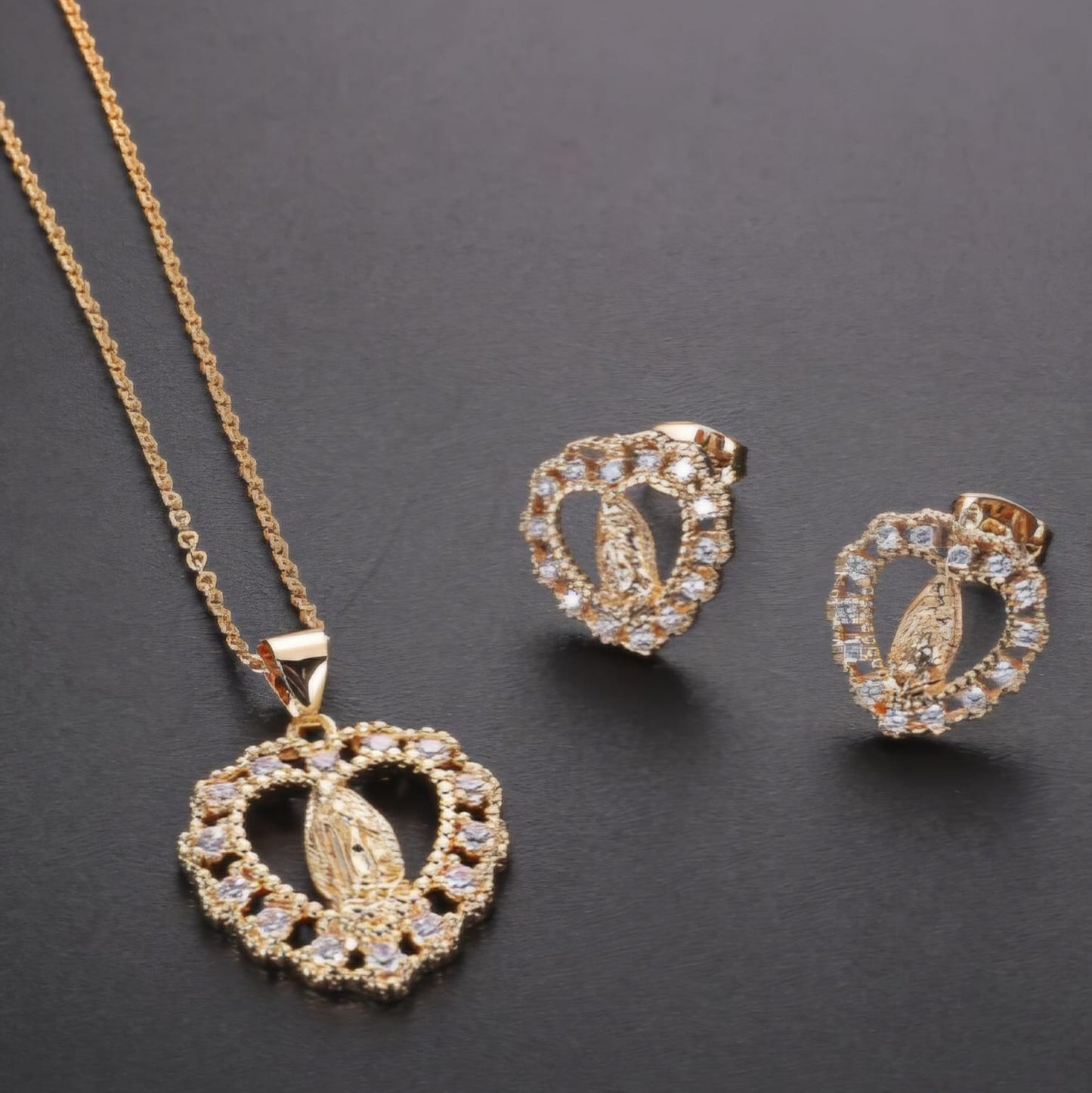 Set Corazón Virgen