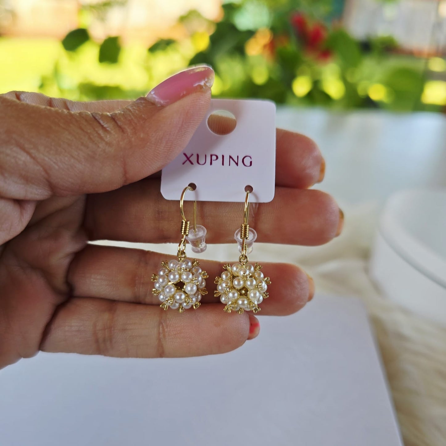 Aretes Perlas xp