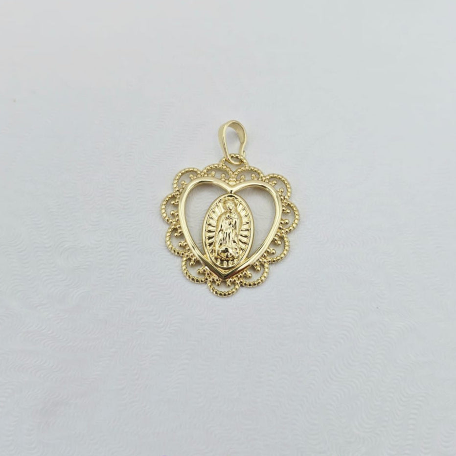 Corazón Virgen de Guadalupe xp
