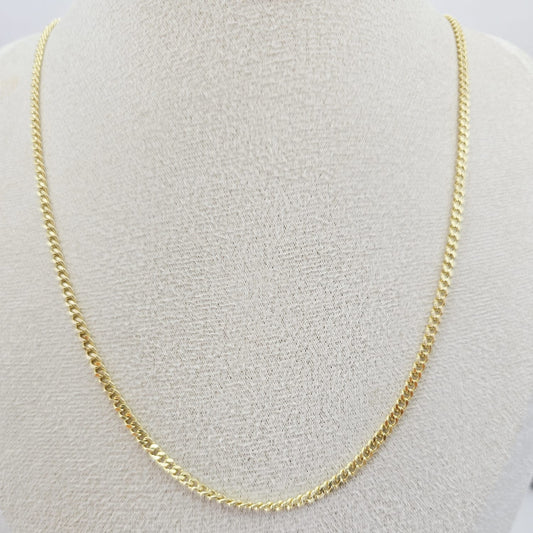 Cadena Cubana Delgada xp 24"