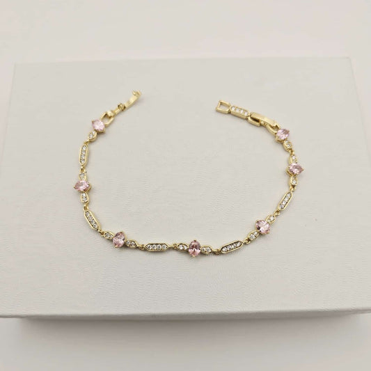 Pulsera Piedra Rosada xp