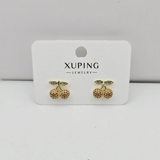 Aretes Cherries Zirconias xp