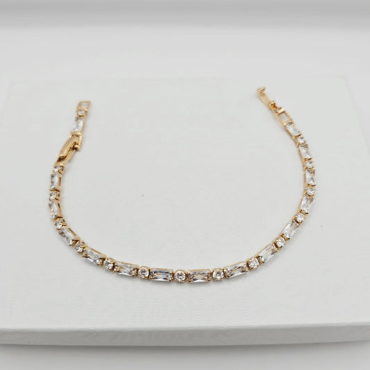 Pulsera Brillantes Gold Rose xp