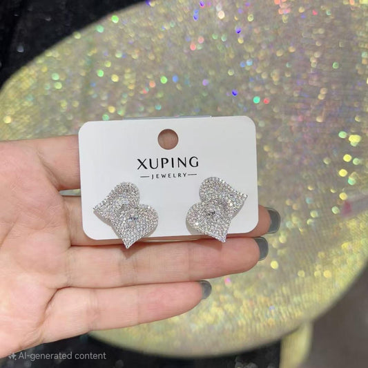 Aretes Corazón Doble xp
