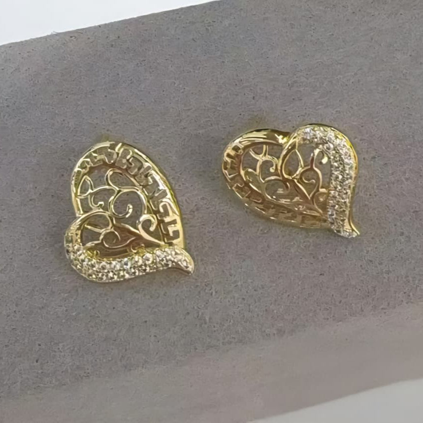 Aretes Corazón