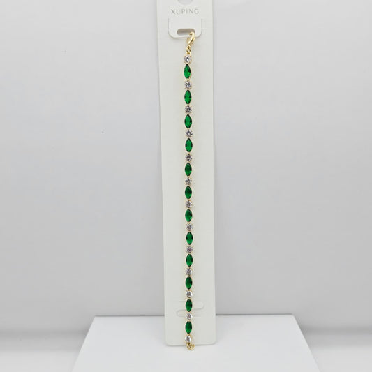 Pulsera Verde Esmeralda xp