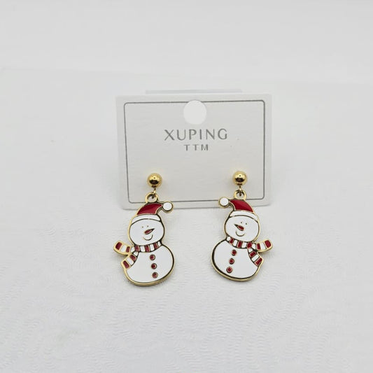 Aretes Muñeco de Nieve xp