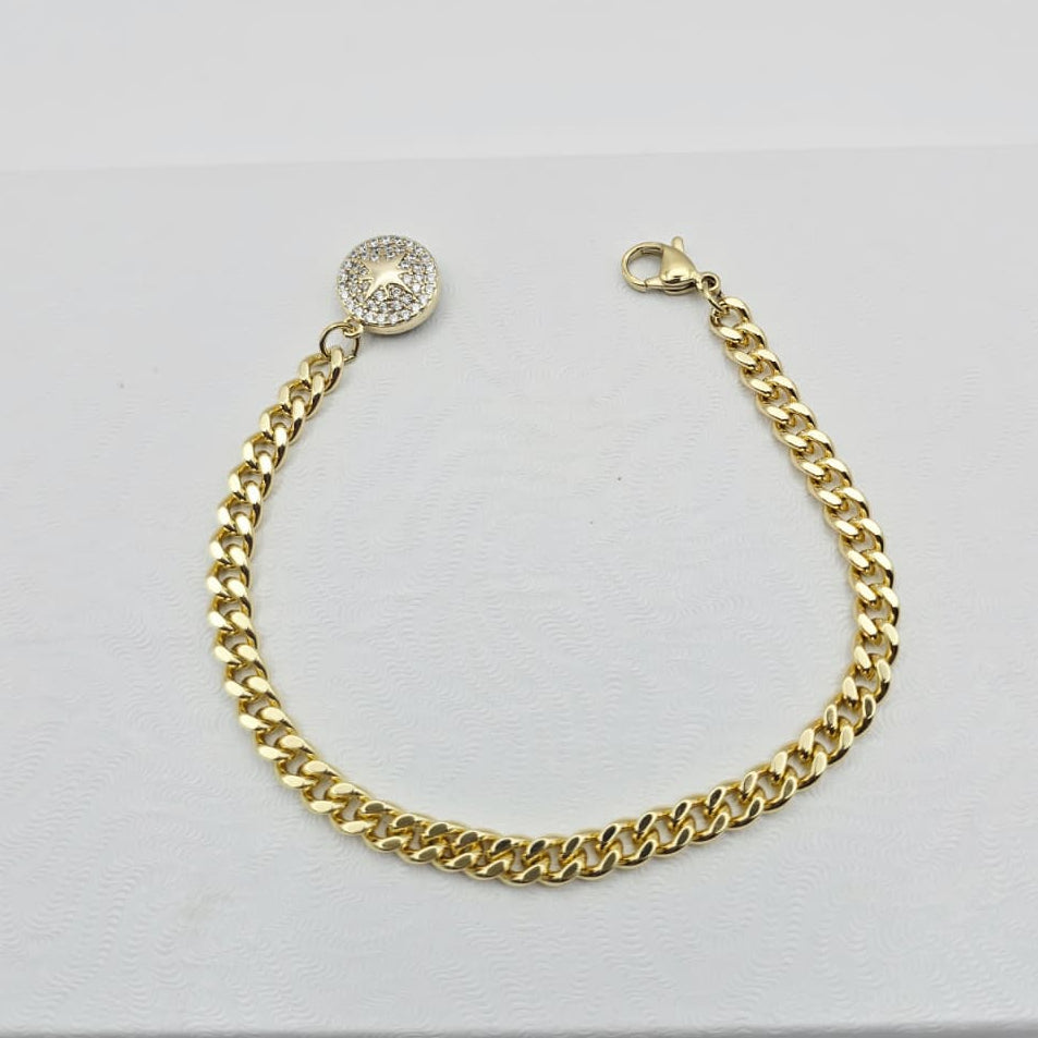 Pulsera Cubana Estrella xp