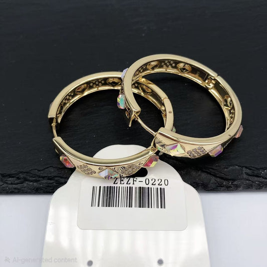 Arracadas Piedras Colores xp