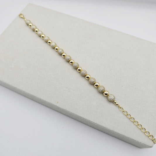 Pulsera Zirconias xp 17cm