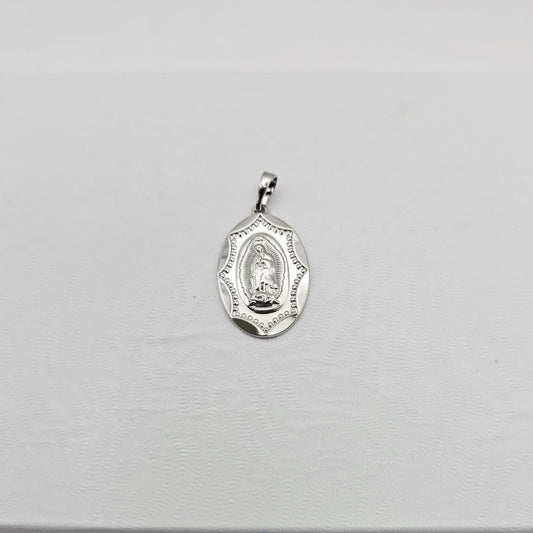 Virgen de Guadalupe Plateada xp