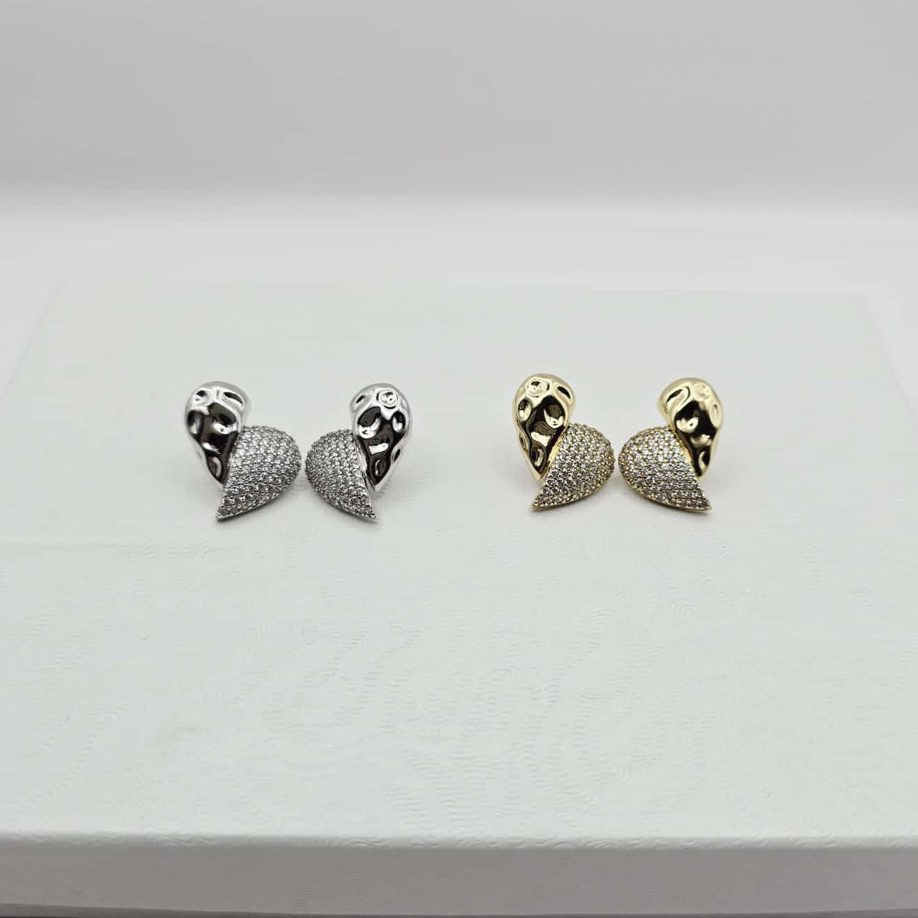 Aretes Corazón xp, 14k