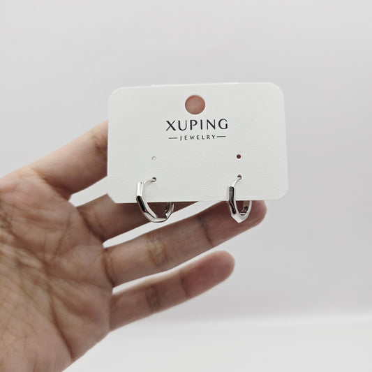 Arracadas Plateadas xp Pequeñas, Color Plateado 14k