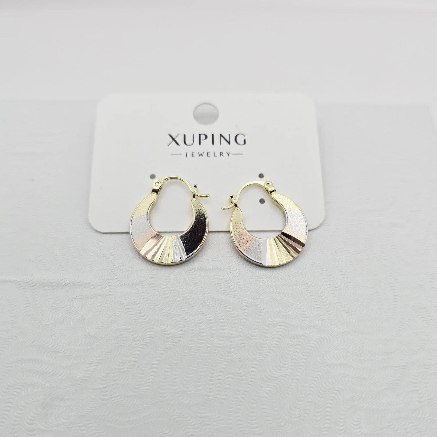 Arracadas 3 Oros xp Pequeñas