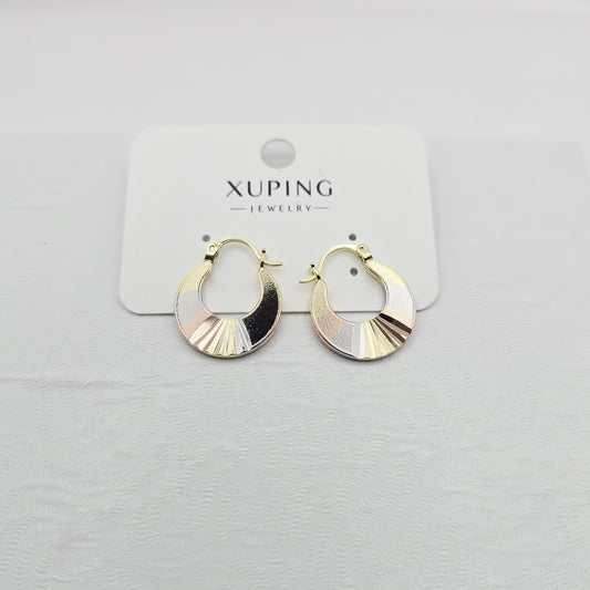 Arracadas 3 Oros xp Pequeñas