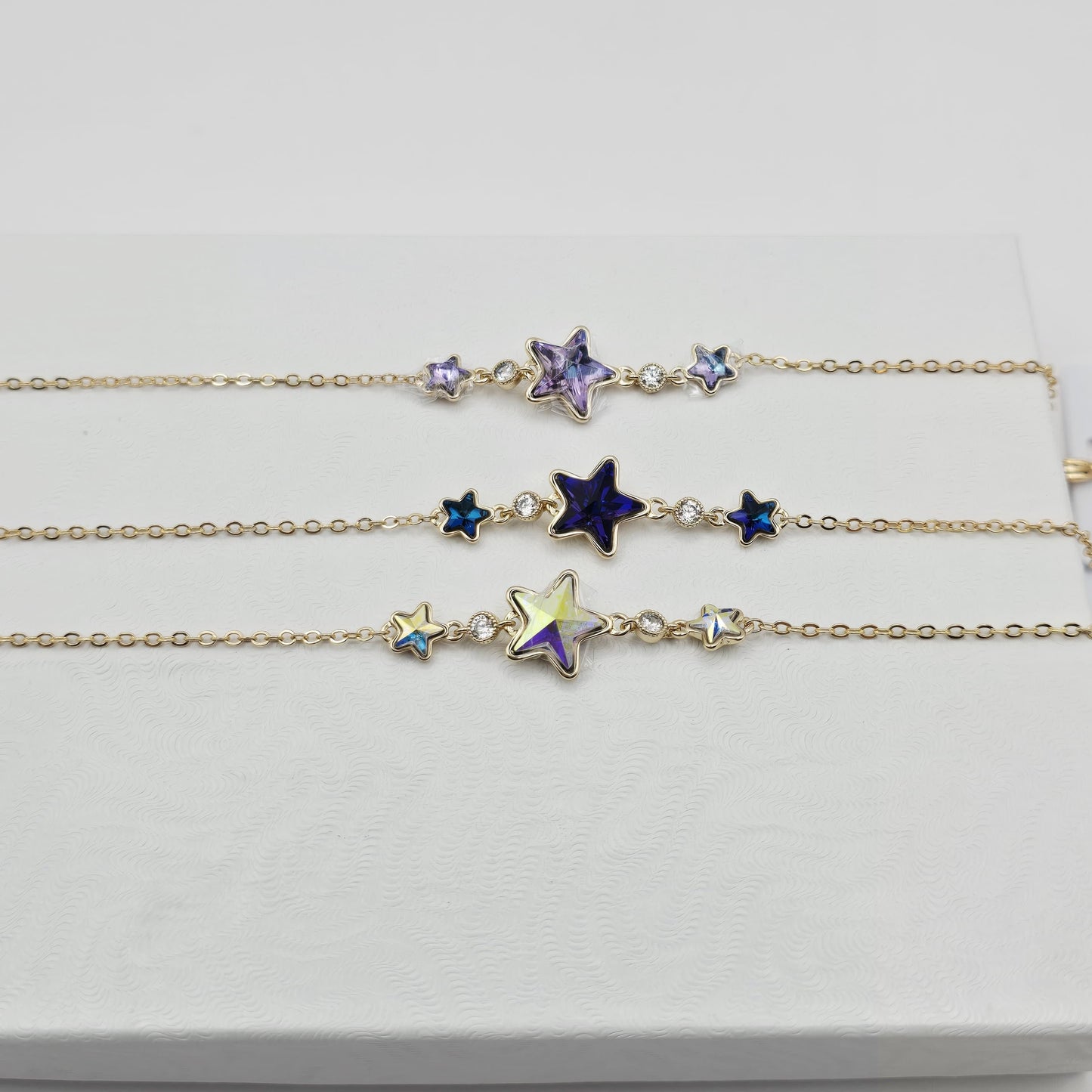 Pulsera Estrellas xp Color 18k