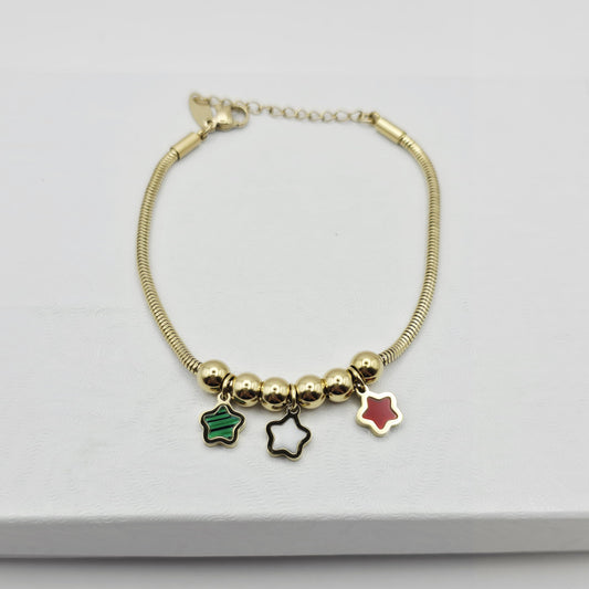 Brazalete Estrellas xp Acero Inoxidable