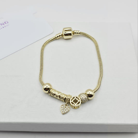 Brazalete Corazón Dorado xp