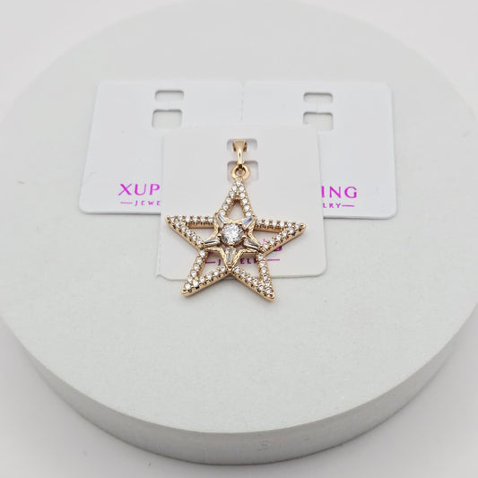 Dije Estrella xp Color 18k