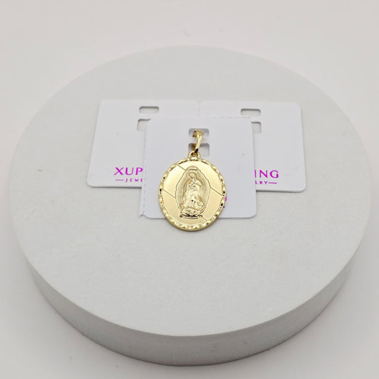 Dije Virgen de Guadalupe Dorado xp