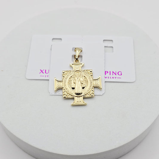 Dije San Benito xp Doble Cara