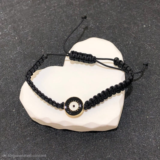 Pulsera Ajustable Ojo Negro xp