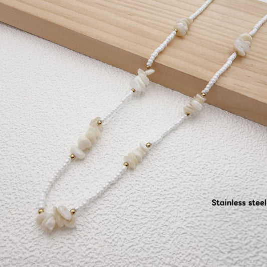 Collar Blanco xp 18"