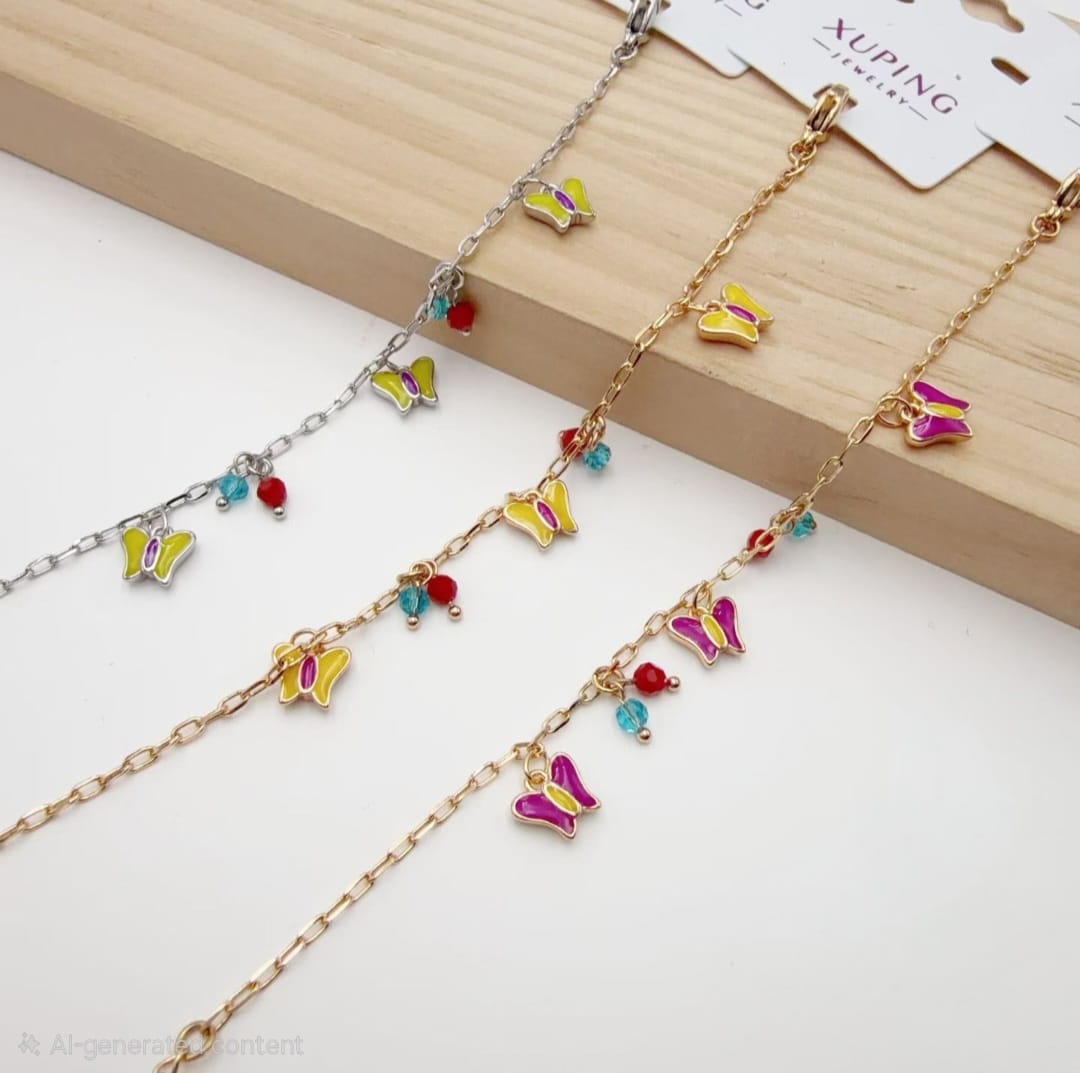 Pulsera Mariposas para niñas xp