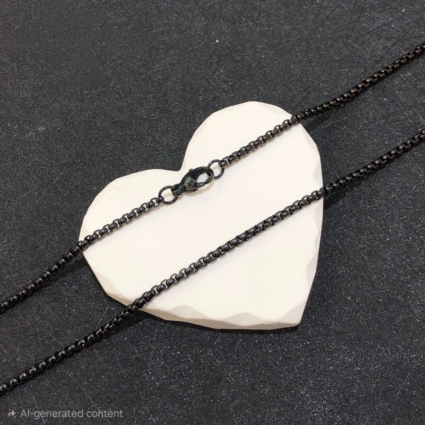 Cadena Oscura 22" xp Acero Inoxidable