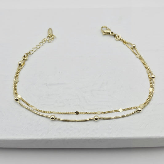 Pulsera Doble xp 17+3cm