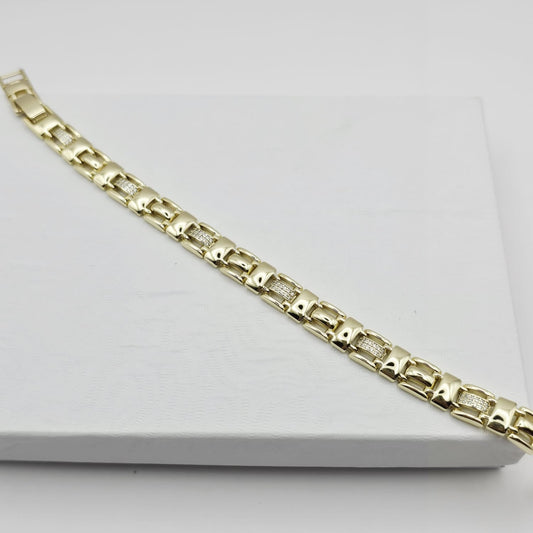 Pulsera Dorada xp 17+2cm