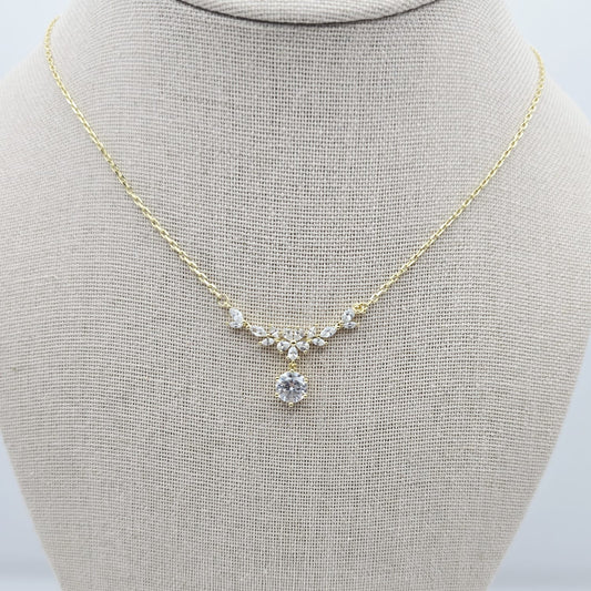 Cadena con Zirconias 22" xp