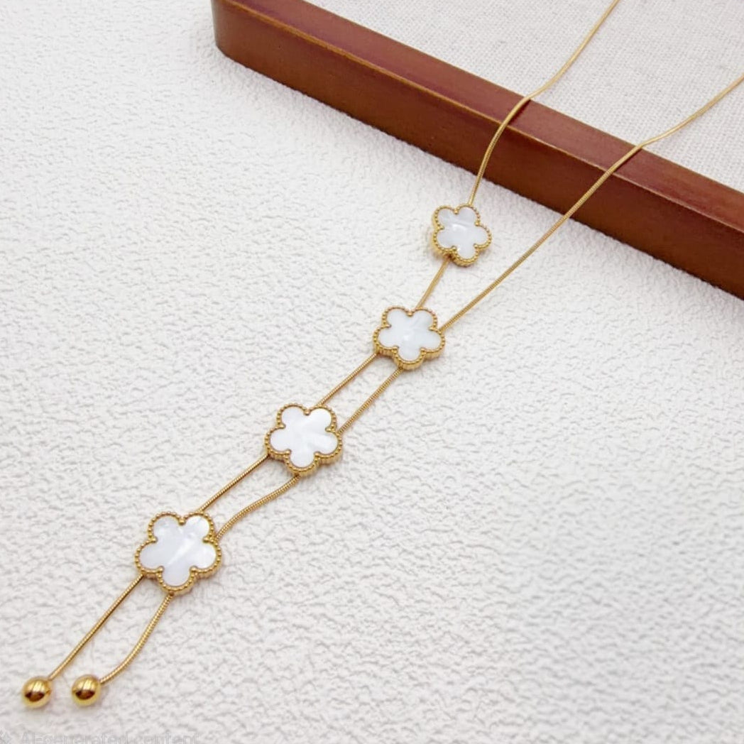 Collar Flor Blanca xp