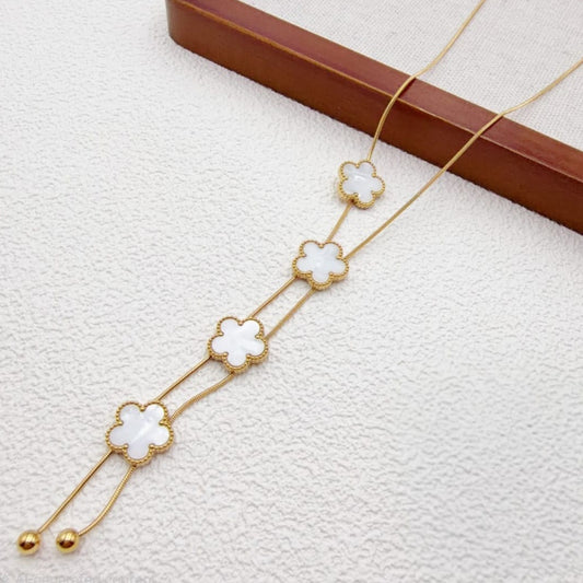 Collar Flor Blanca xp