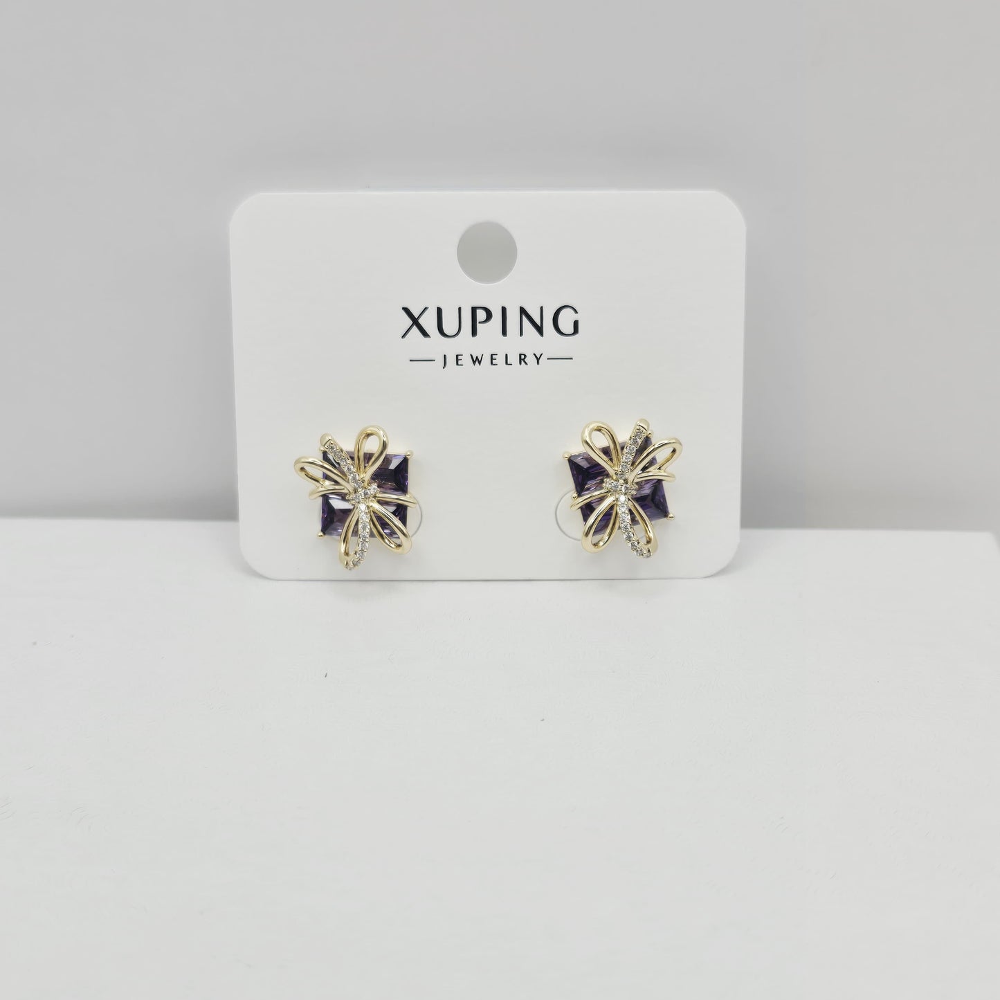Aretes Regalo Morado xp
