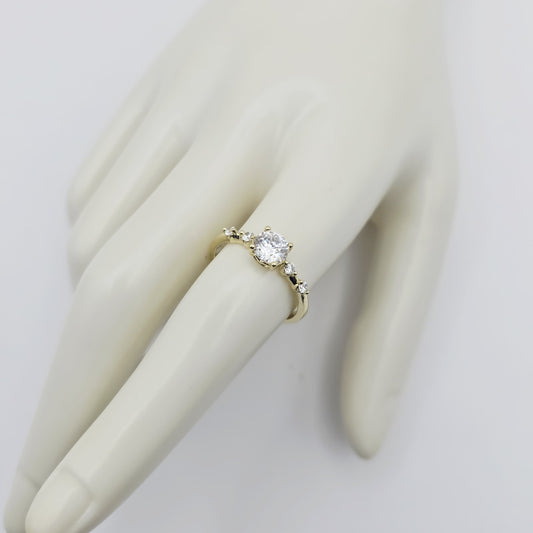 Anillo Rubí Zirconias