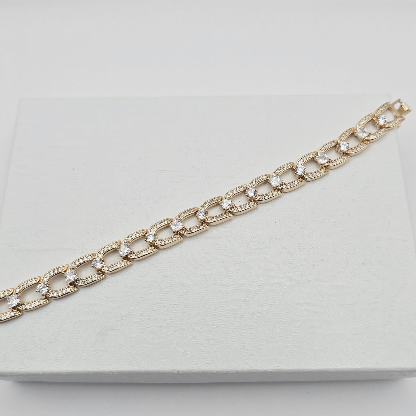 Pulsera Brillantes Gold Rose xp