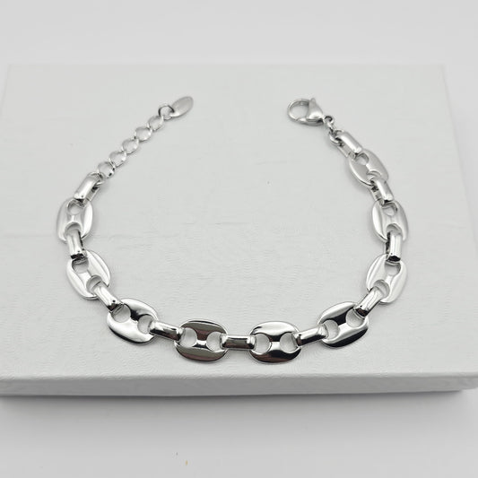 Pulsera Plateada xp 19cm