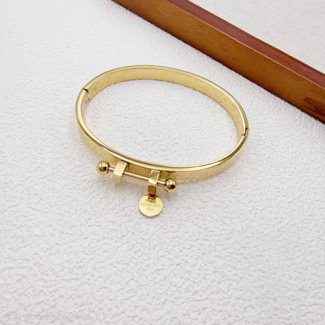 Brazalete Dorado xp 60mm Acero Inoxidable