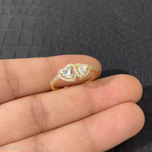 Anillos Dos Corazones xp