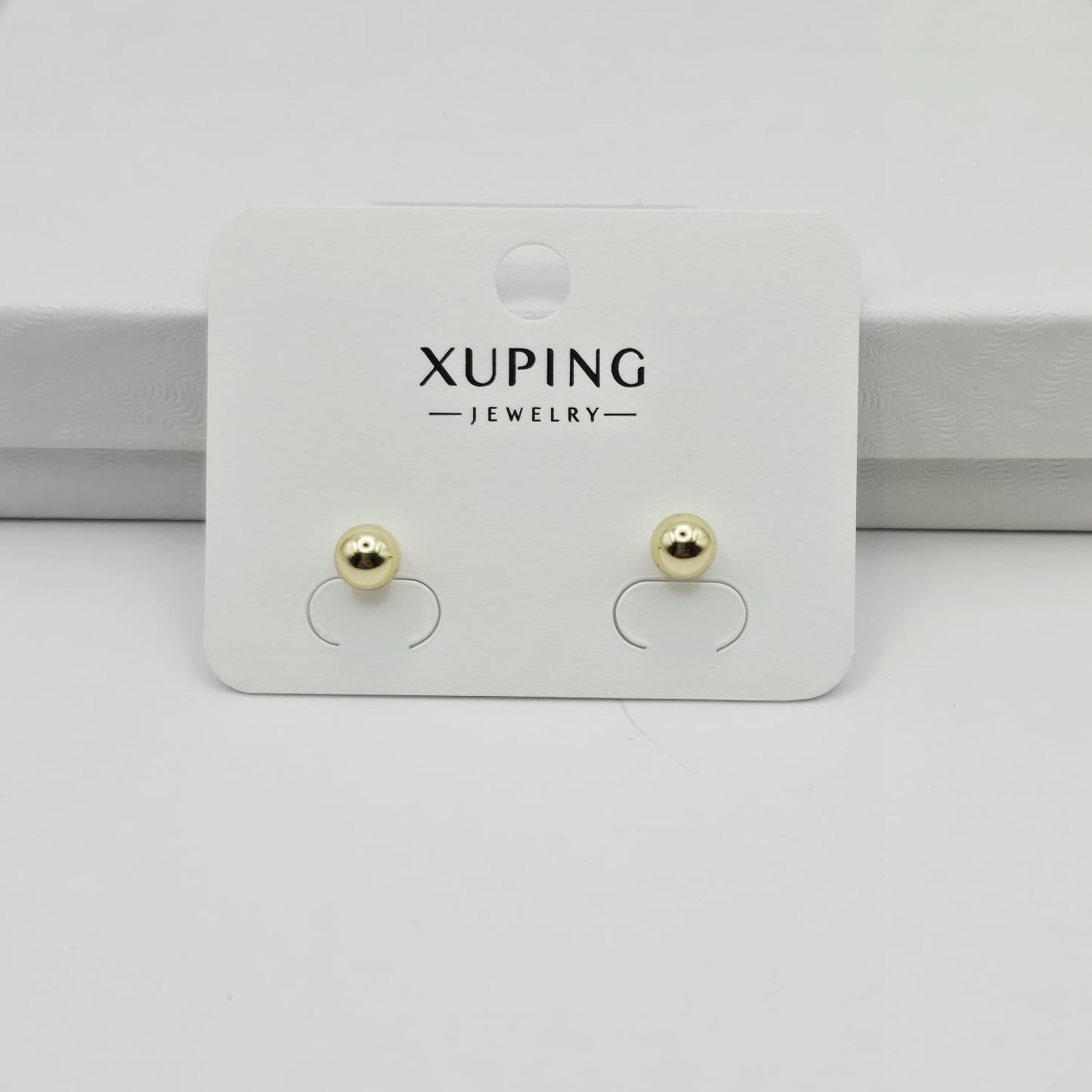 Aretes Bolita Dorada xp