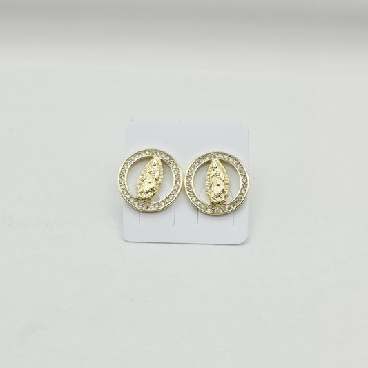 Aretes Virgen de Guadalupe