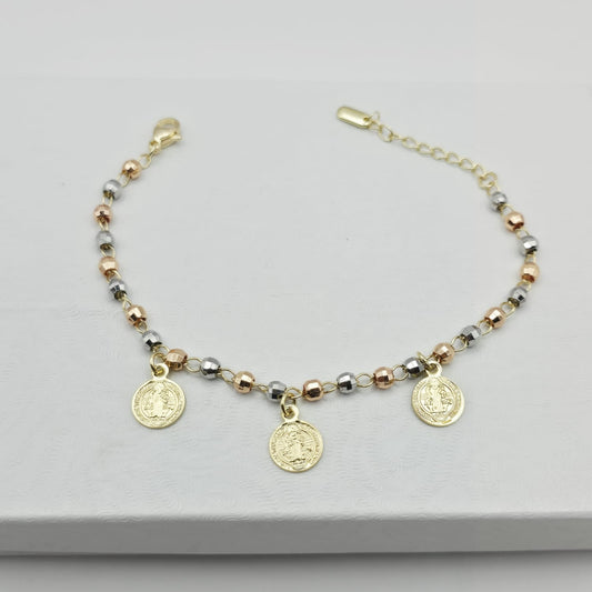 Pulsera 3 Oros San Benito