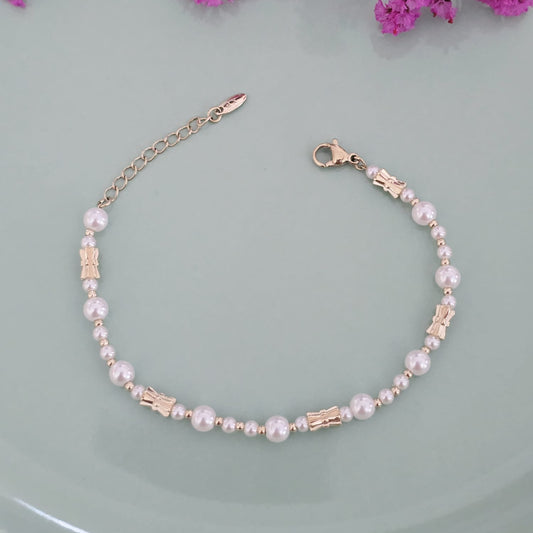 Pulsera Moños y Perlas xp