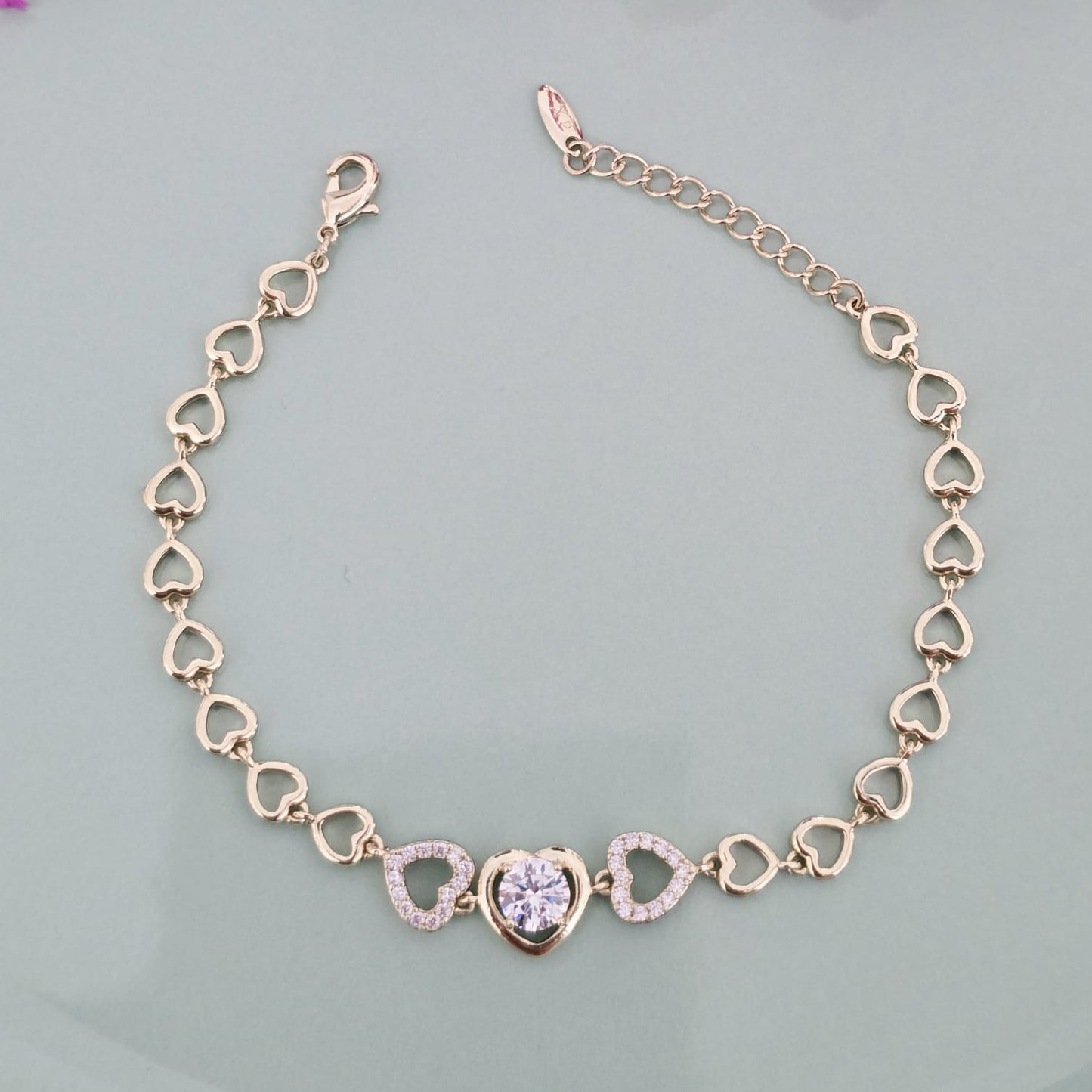Pulsera Corazones xp