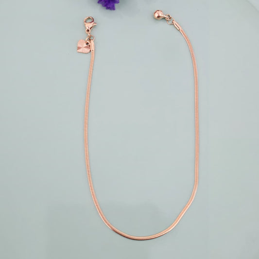 Tobillera Cola de Ratón xp Gold Rose