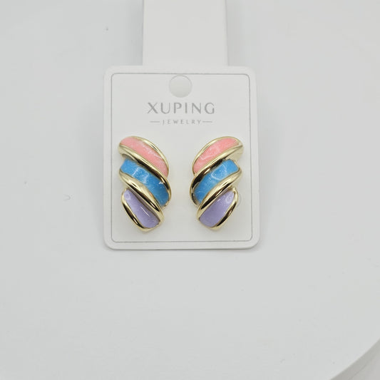 Aretes Colores Pastel xp