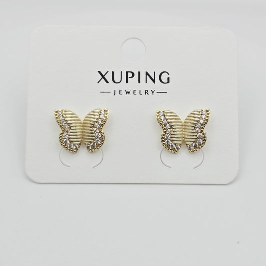 Aretes Mariposas Doradas xp