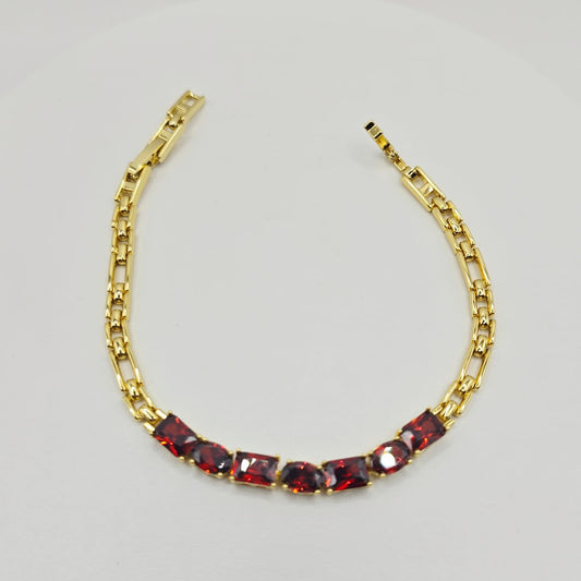 Pulsera Rubís Rojos xp